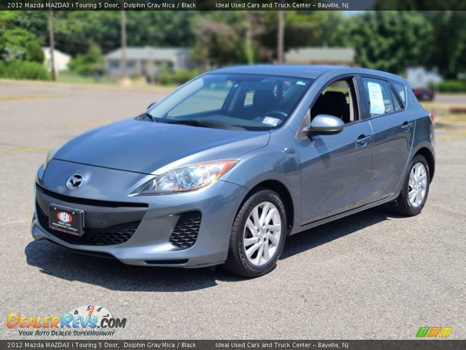 2012 Mazda MAZDA3 i Touring 5 Door Dolphin Gray Mica / Black Photo #1