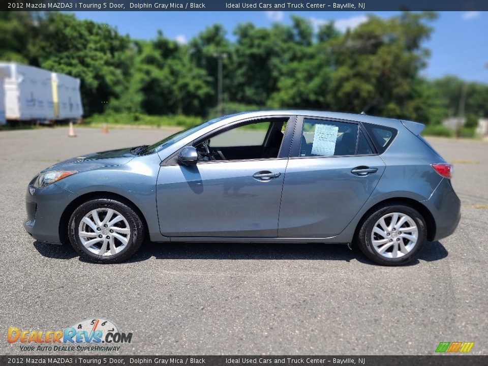 2012 Mazda MAZDA3 i Touring 5 Door Dolphin Gray Mica / Black Photo #2