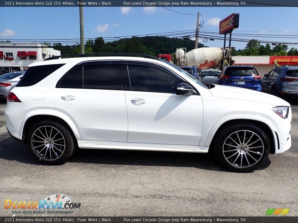 2021 Mercedes-Benz GLE 350 4Matic Polar White / Black Photo #7