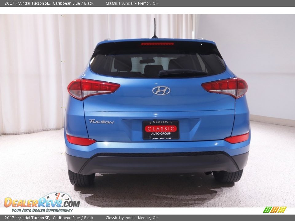 2017 Hyundai Tucson SE Caribbean Blue / Black Photo #18