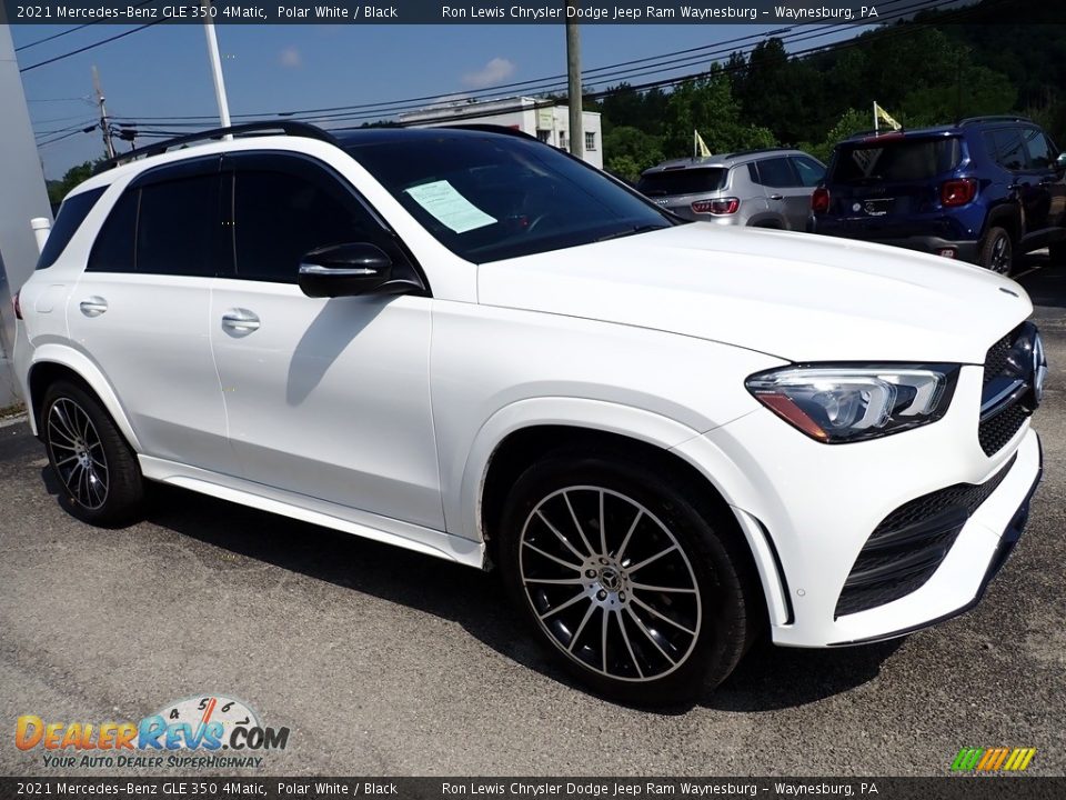 2021 Mercedes-Benz GLE 350 4Matic Polar White / Black Photo #8