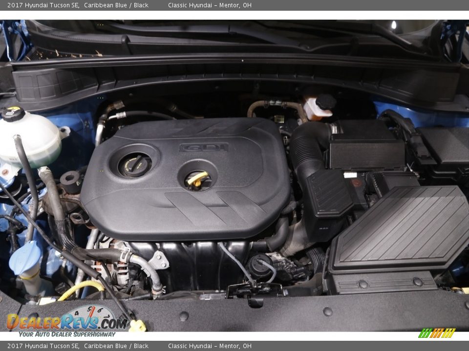 2017 Hyundai Tucson SE Caribbean Blue / Black Photo #19