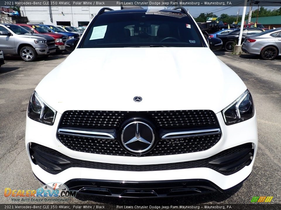 2021 Mercedes-Benz GLE 350 4Matic Polar White / Black Photo #9