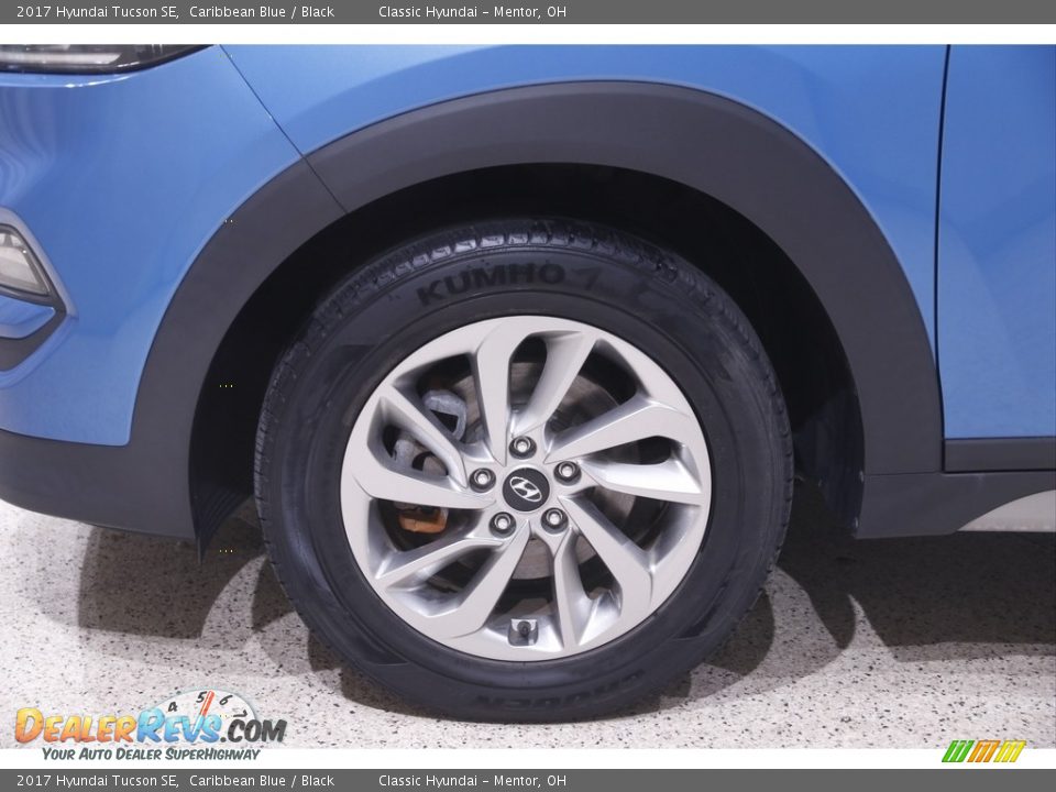 2017 Hyundai Tucson SE Caribbean Blue / Black Photo #20