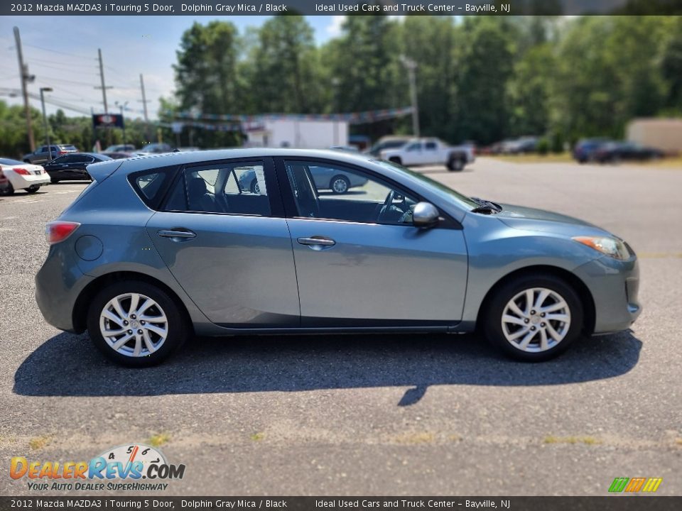 2012 Mazda MAZDA3 i Touring 5 Door Dolphin Gray Mica / Black Photo #6