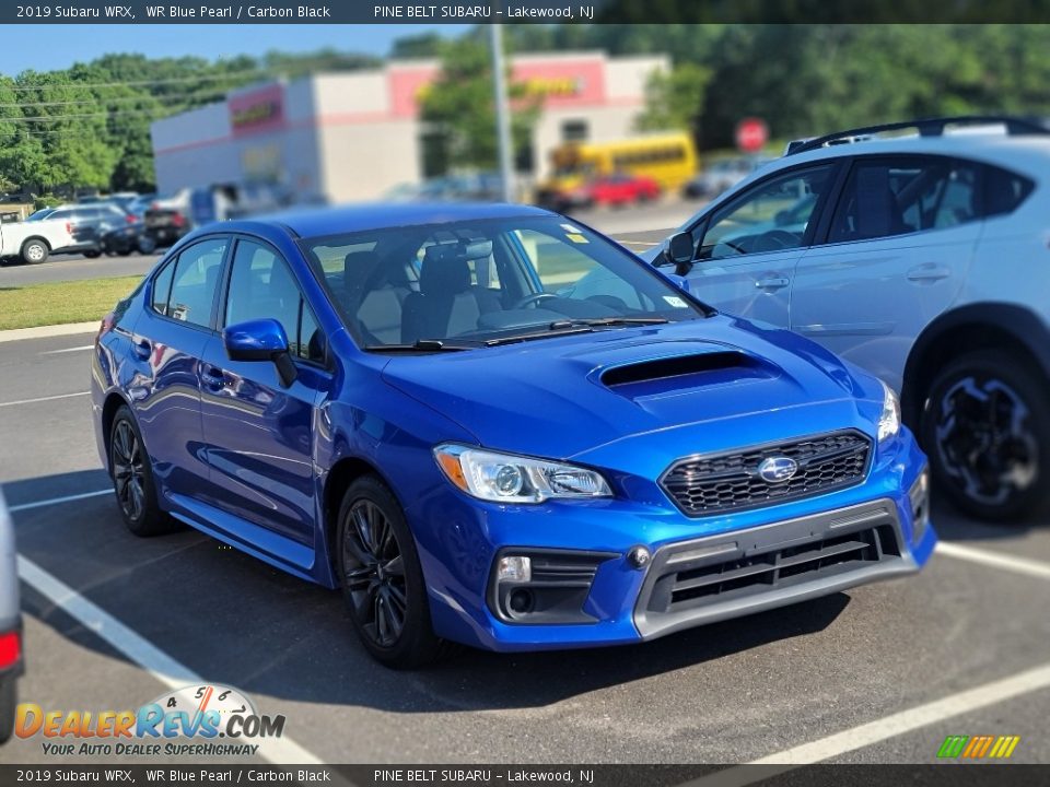 2019 Subaru WRX WR Blue Pearl / Carbon Black Photo #3