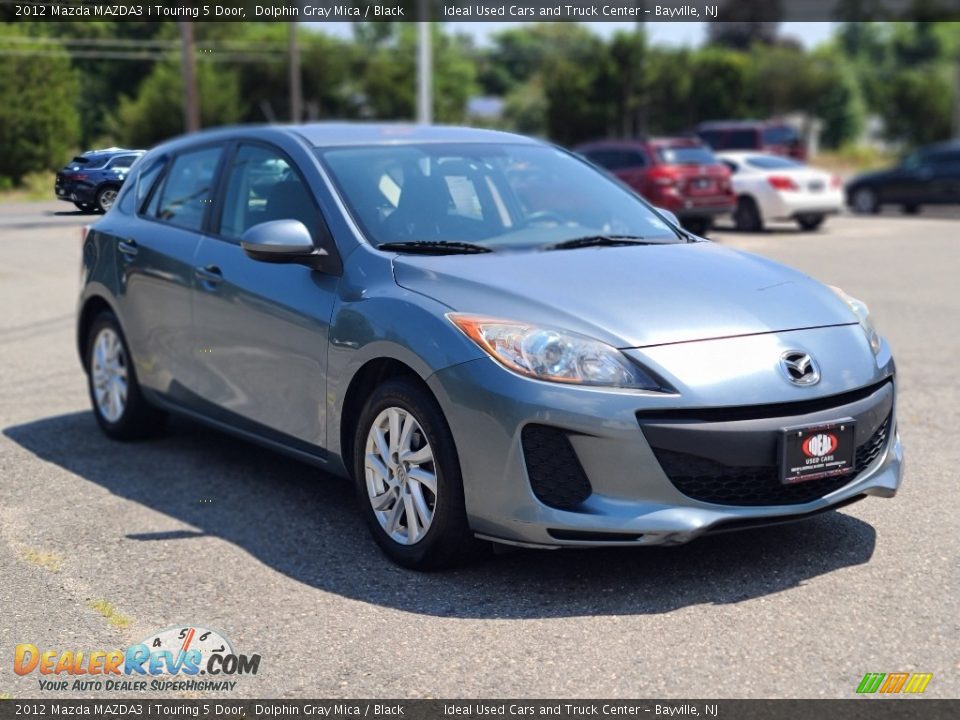 2012 Mazda MAZDA3 i Touring 5 Door Dolphin Gray Mica / Black Photo #7