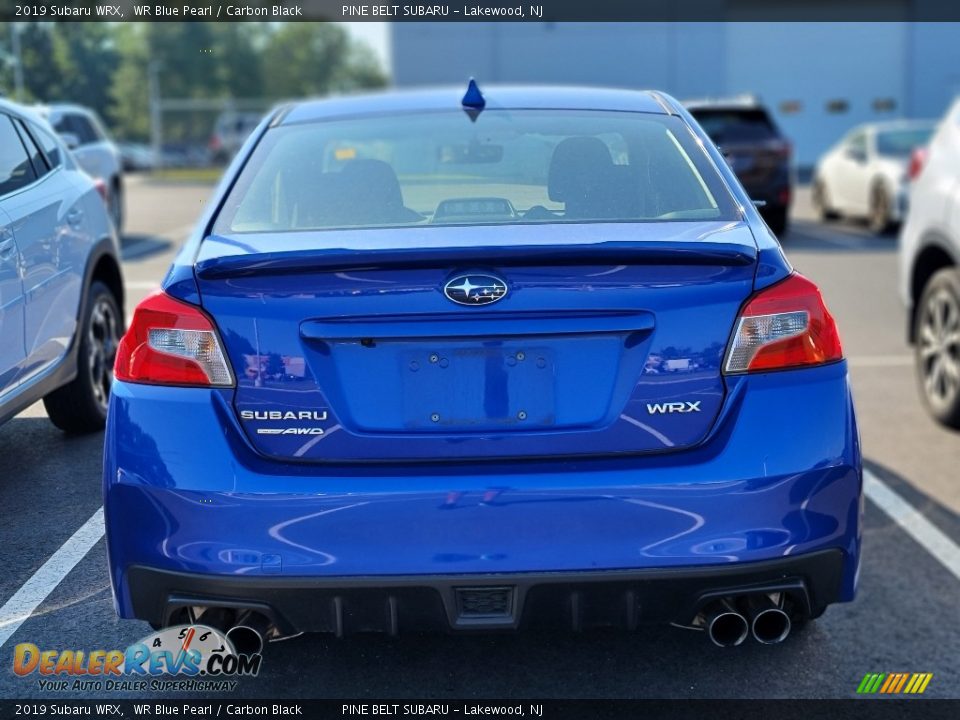 2019 Subaru WRX WR Blue Pearl / Carbon Black Photo #6