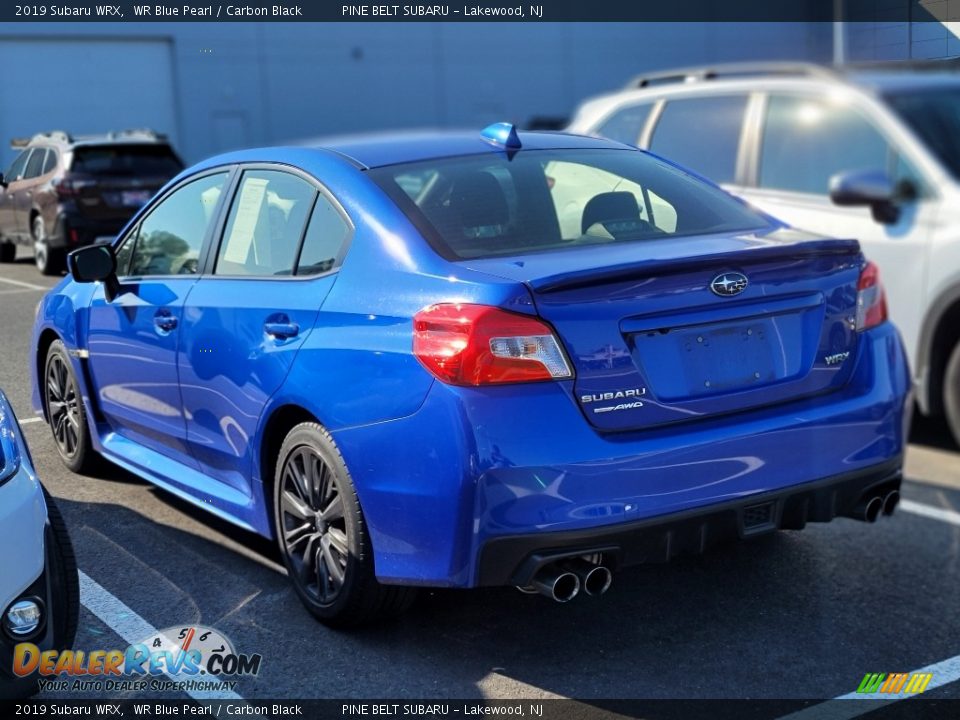 2019 Subaru WRX WR Blue Pearl / Carbon Black Photo #7