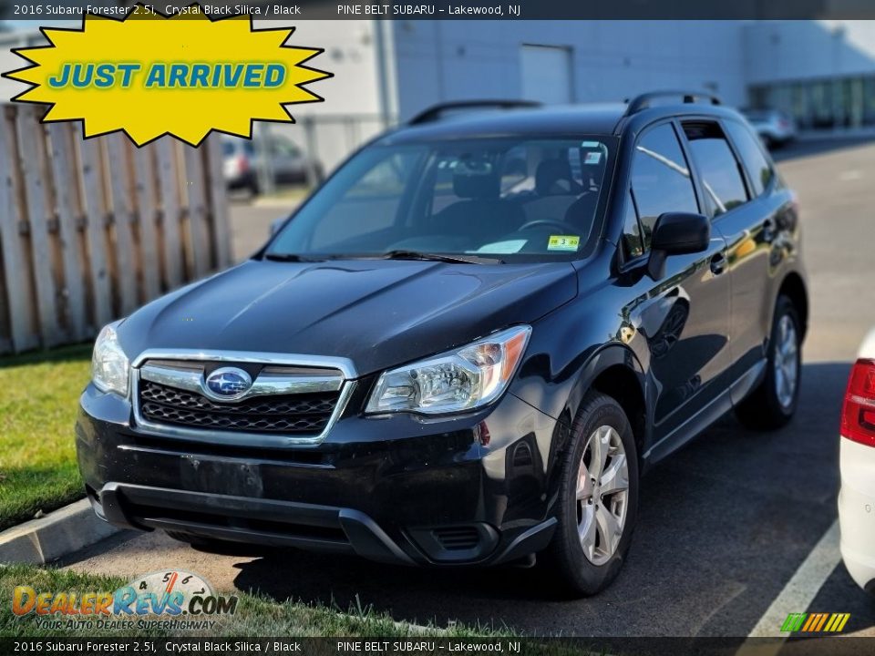 2016 Subaru Forester 2.5i Crystal Black Silica / Black Photo #1