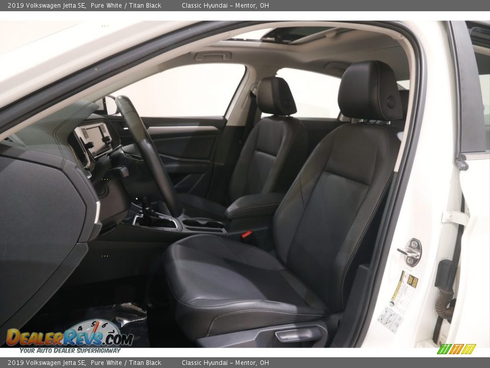 2019 Volkswagen Jetta SE Pure White / Titan Black Photo #5