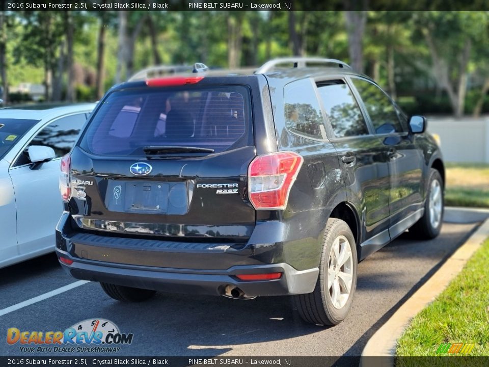 2016 Subaru Forester 2.5i Crystal Black Silica / Black Photo #6