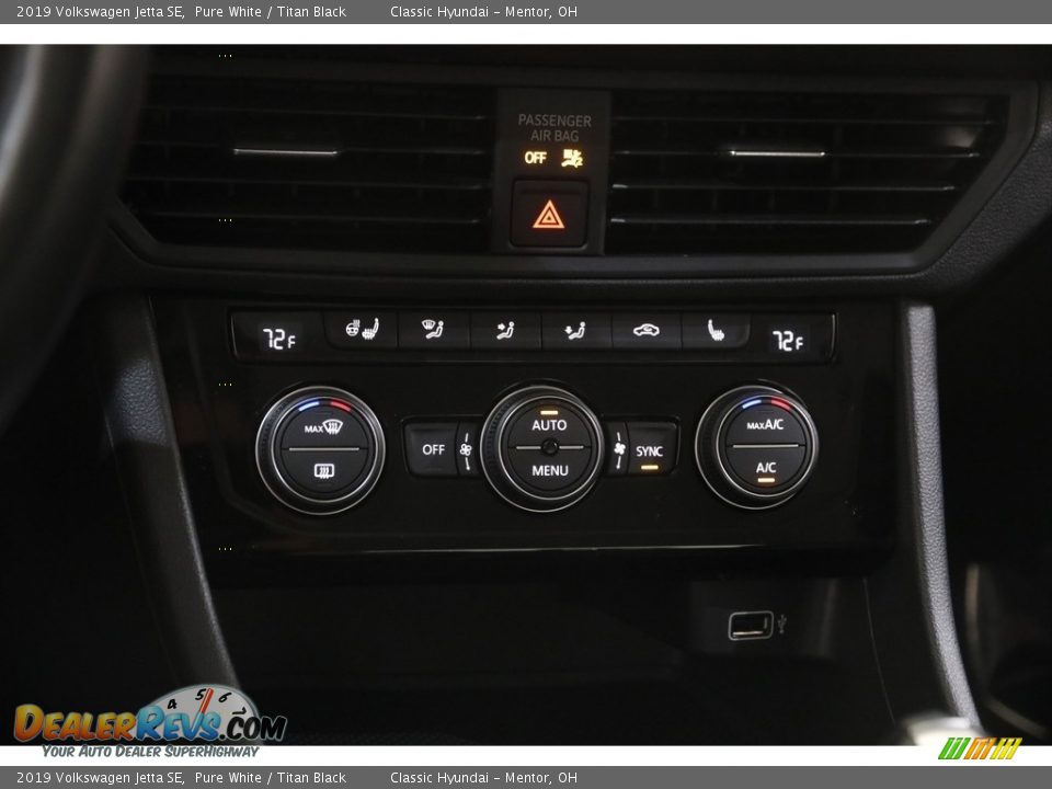 2019 Volkswagen Jetta SE Pure White / Titan Black Photo #13