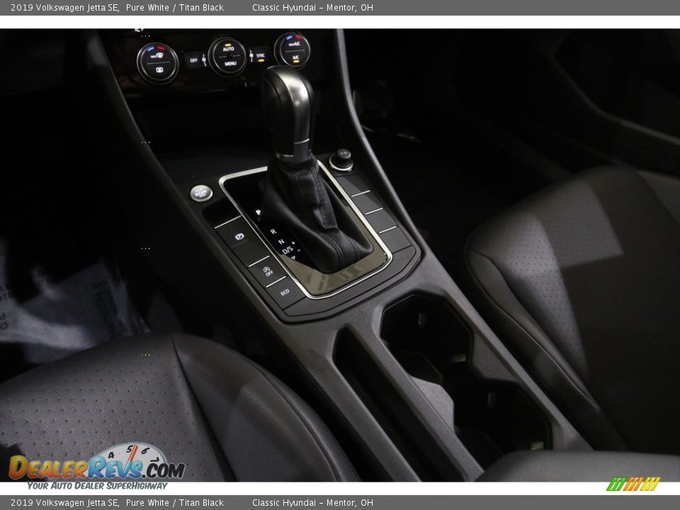 2019 Volkswagen Jetta SE Pure White / Titan Black Photo #14