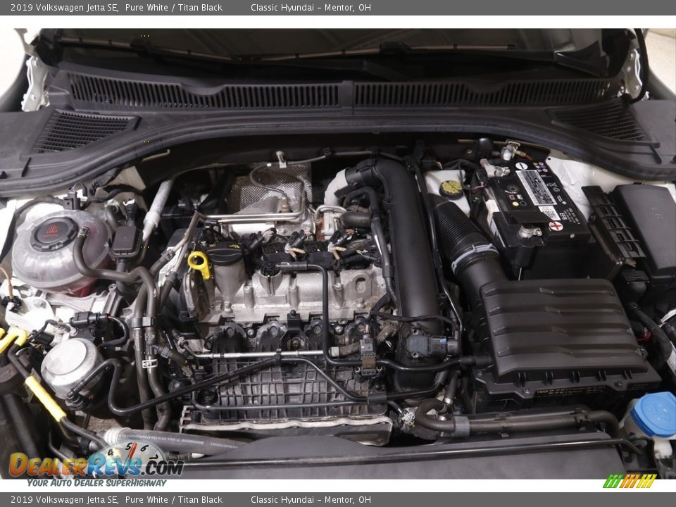 2019 Volkswagen Jetta SE Pure White / Titan Black Photo #19