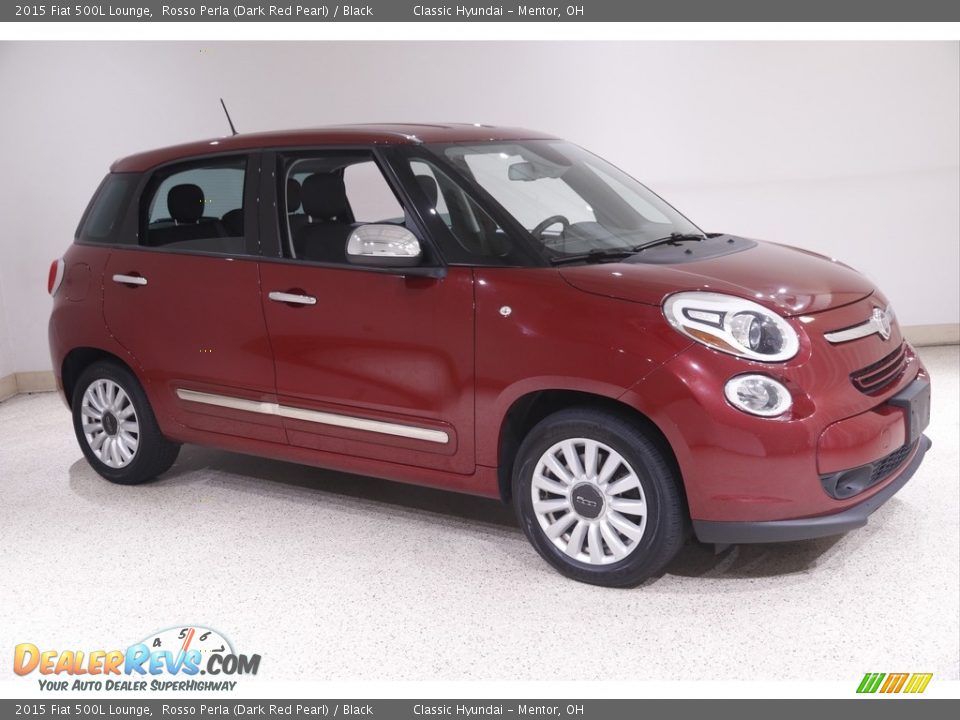 Rosso Perla (Dark Red Pearl) 2015 Fiat 500L Lounge Photo #1