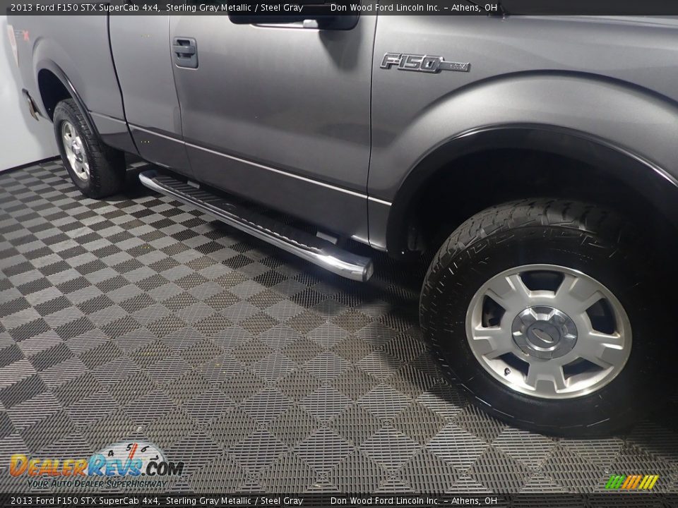 2013 Ford F150 STX SuperCab 4x4 Sterling Gray Metallic / Steel Gray Photo #3