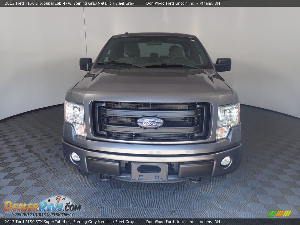 2013 Ford F150 STX SuperCab 4x4 Sterling Gray Metallic / Steel Gray Photo #4