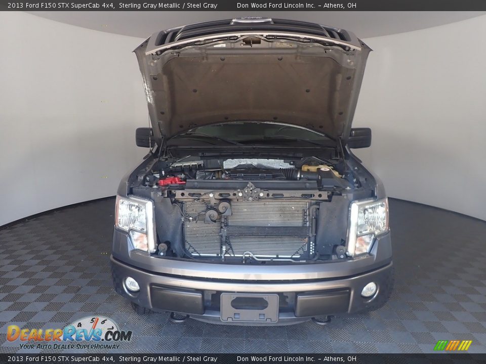 2013 Ford F150 STX SuperCab 4x4 Sterling Gray Metallic / Steel Gray Photo #5