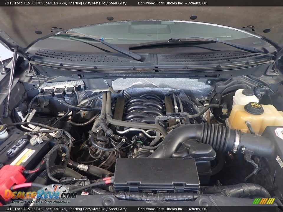 2013 Ford F150 STX SuperCab 4x4 Sterling Gray Metallic / Steel Gray Photo #6