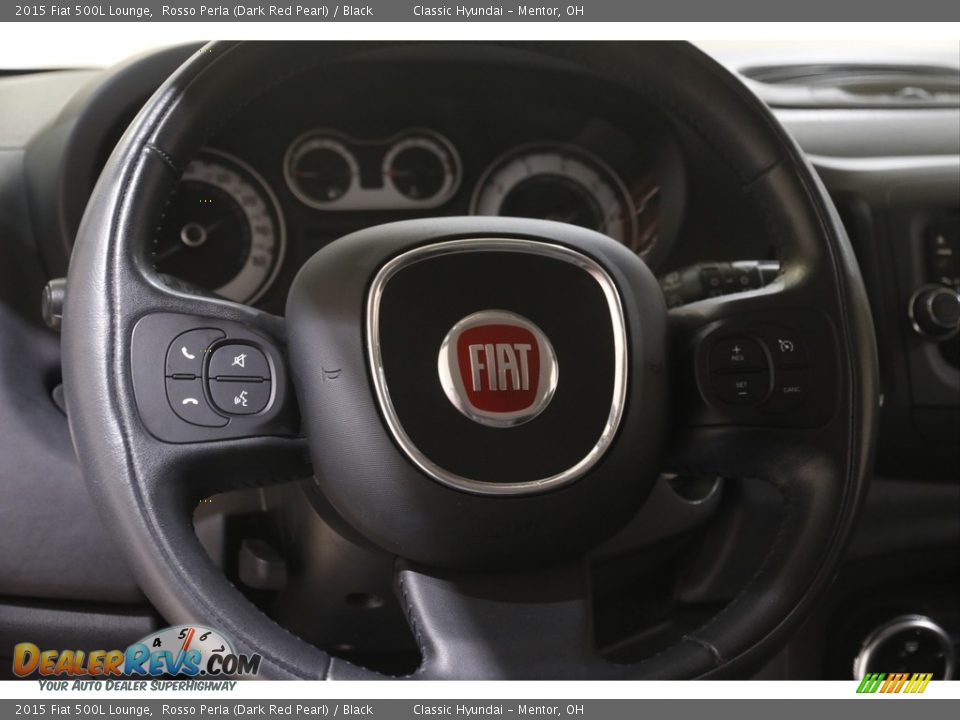 2015 Fiat 500L Lounge Steering Wheel Photo #7