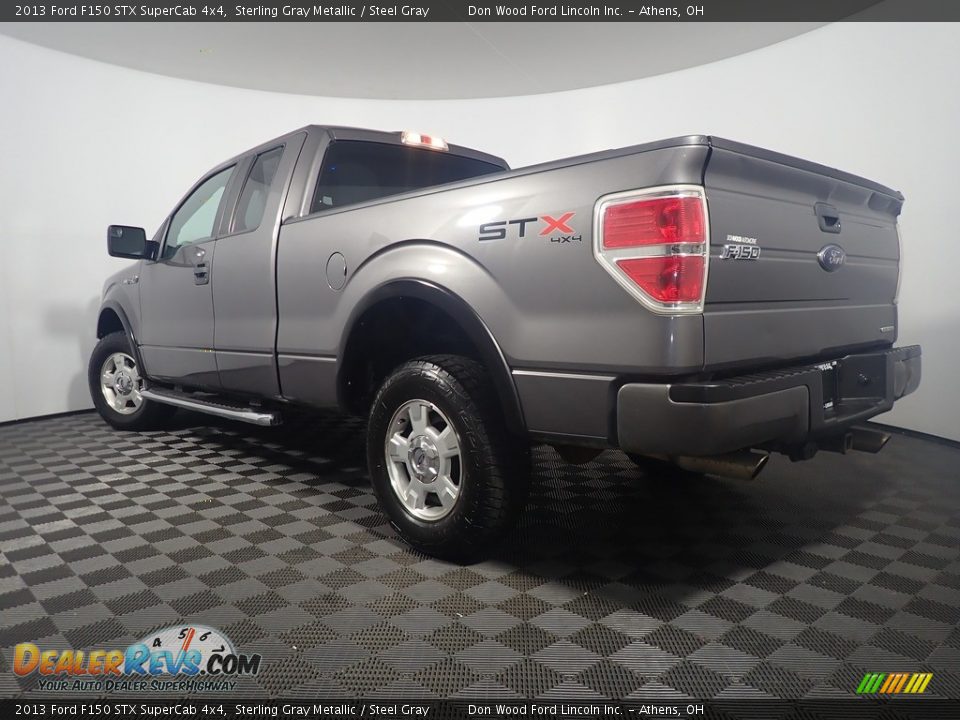 2013 Ford F150 STX SuperCab 4x4 Sterling Gray Metallic / Steel Gray Photo #10