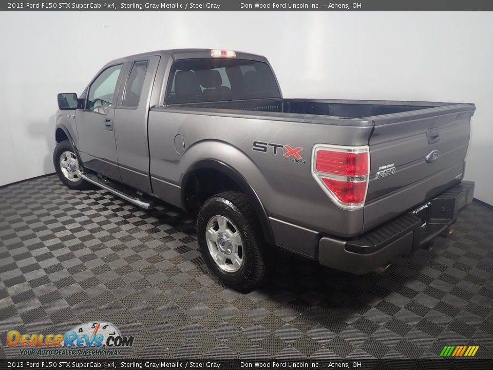 2013 Ford F150 STX SuperCab 4x4 Sterling Gray Metallic / Steel Gray Photo #11