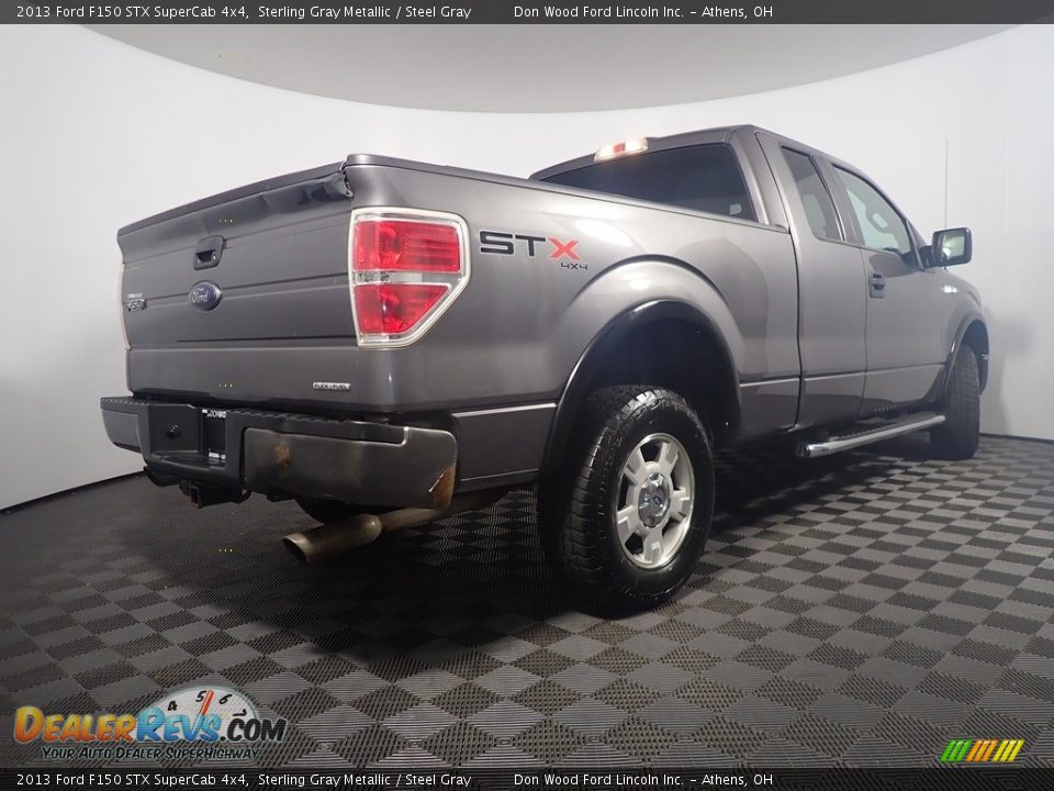 2013 Ford F150 STX SuperCab 4x4 Sterling Gray Metallic / Steel Gray Photo #14