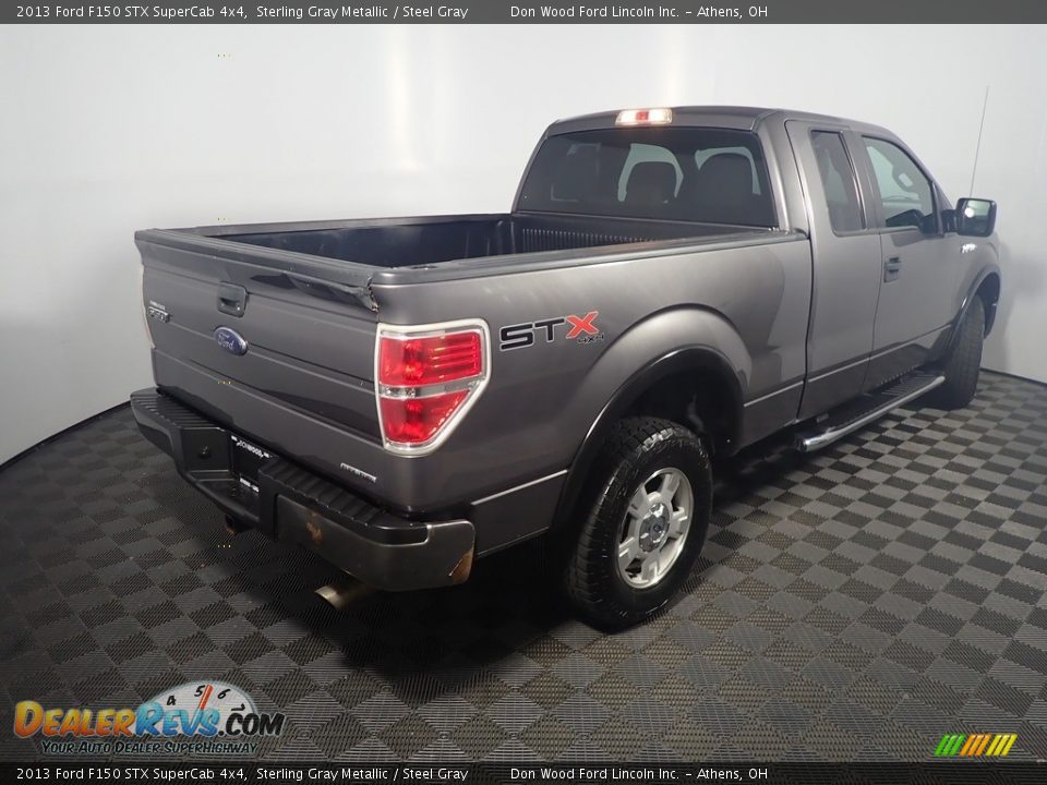 2013 Ford F150 STX SuperCab 4x4 Sterling Gray Metallic / Steel Gray Photo #15