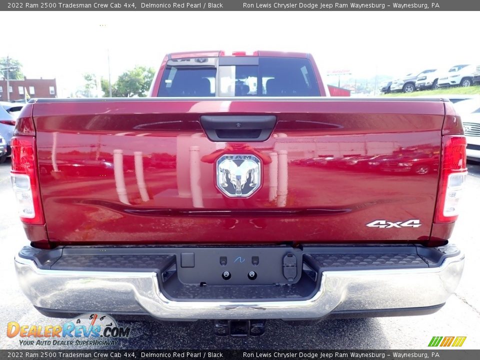 2022 Ram 2500 Tradesman Crew Cab 4x4 Delmonico Red Pearl / Black Photo #4