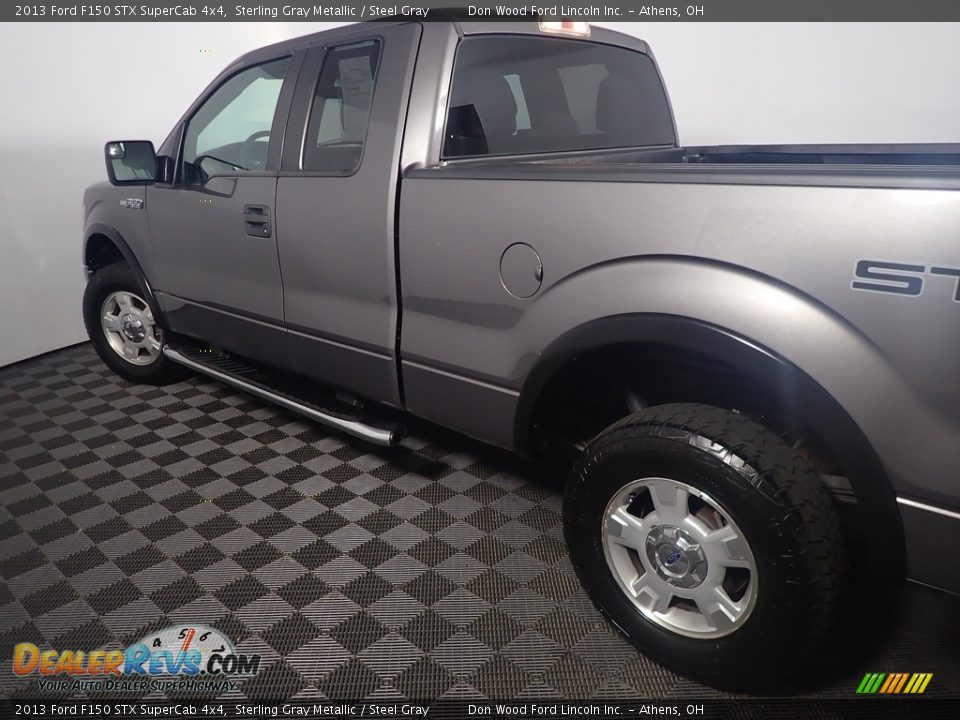 2013 Ford F150 STX SuperCab 4x4 Sterling Gray Metallic / Steel Gray Photo #16