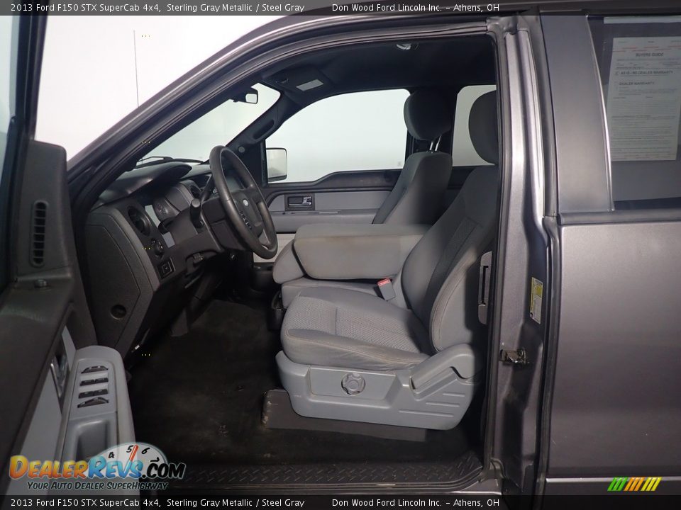 2013 Ford F150 STX SuperCab 4x4 Sterling Gray Metallic / Steel Gray Photo #20