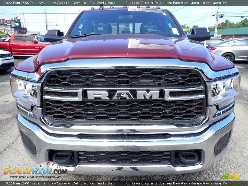 2022 Ram 2500 Tradesman Crew Cab 4x4 Delmonico Red Pearl / Black Photo #8