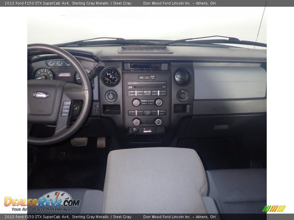2013 Ford F150 STX SuperCab 4x4 Sterling Gray Metallic / Steel Gray Photo #23