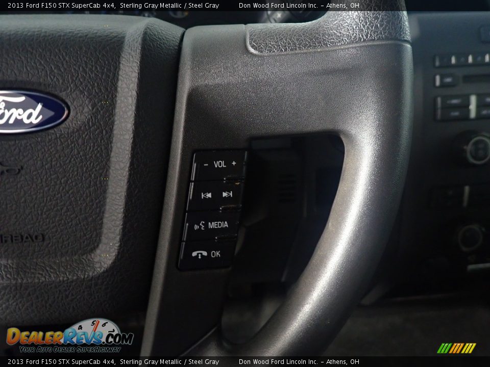 2013 Ford F150 STX SuperCab 4x4 Sterling Gray Metallic / Steel Gray Photo #27