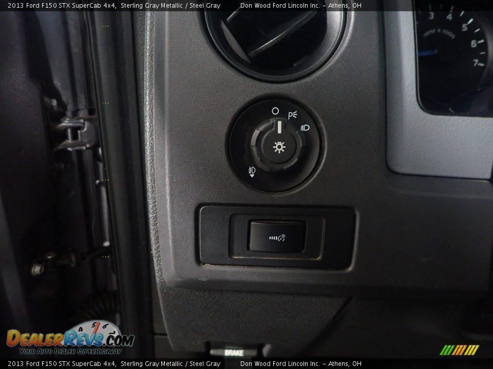 2013 Ford F150 STX SuperCab 4x4 Sterling Gray Metallic / Steel Gray Photo #28
