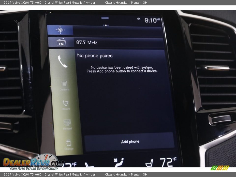 Controls of 2017 Volvo XC90 T5 AWD Photo #12