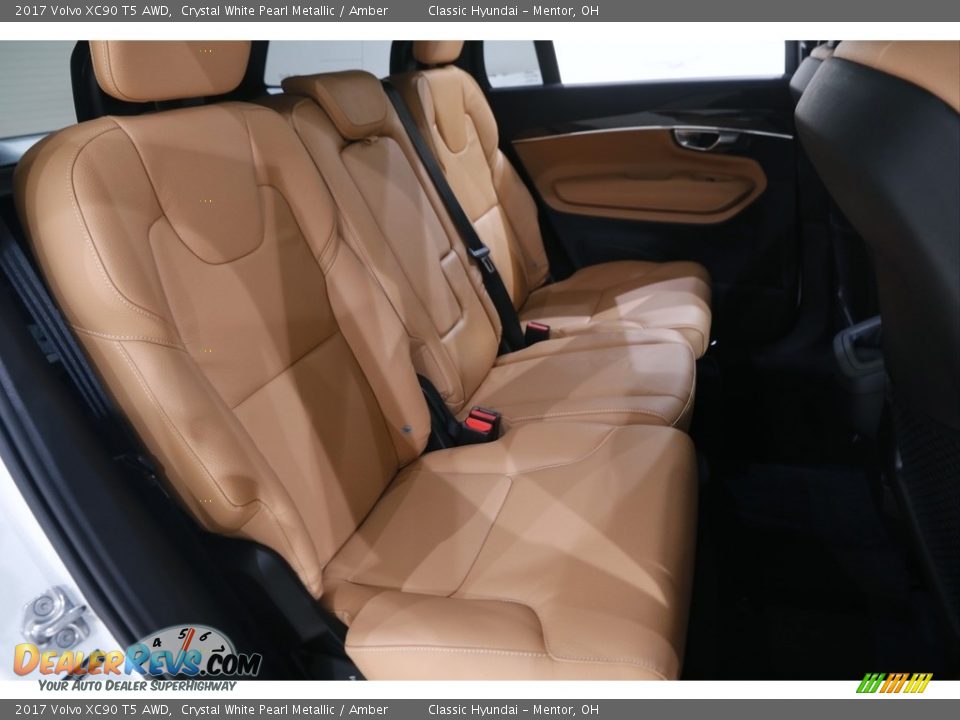 Rear Seat of 2017 Volvo XC90 T5 AWD Photo #18