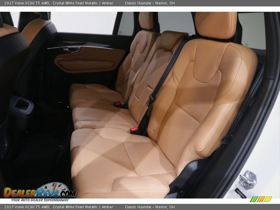 Rear Seat of 2017 Volvo XC90 T5 AWD Photo #19