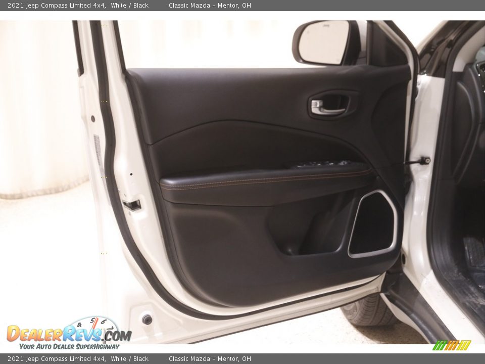 2021 Jeep Compass Limited 4x4 White / Black Photo #4