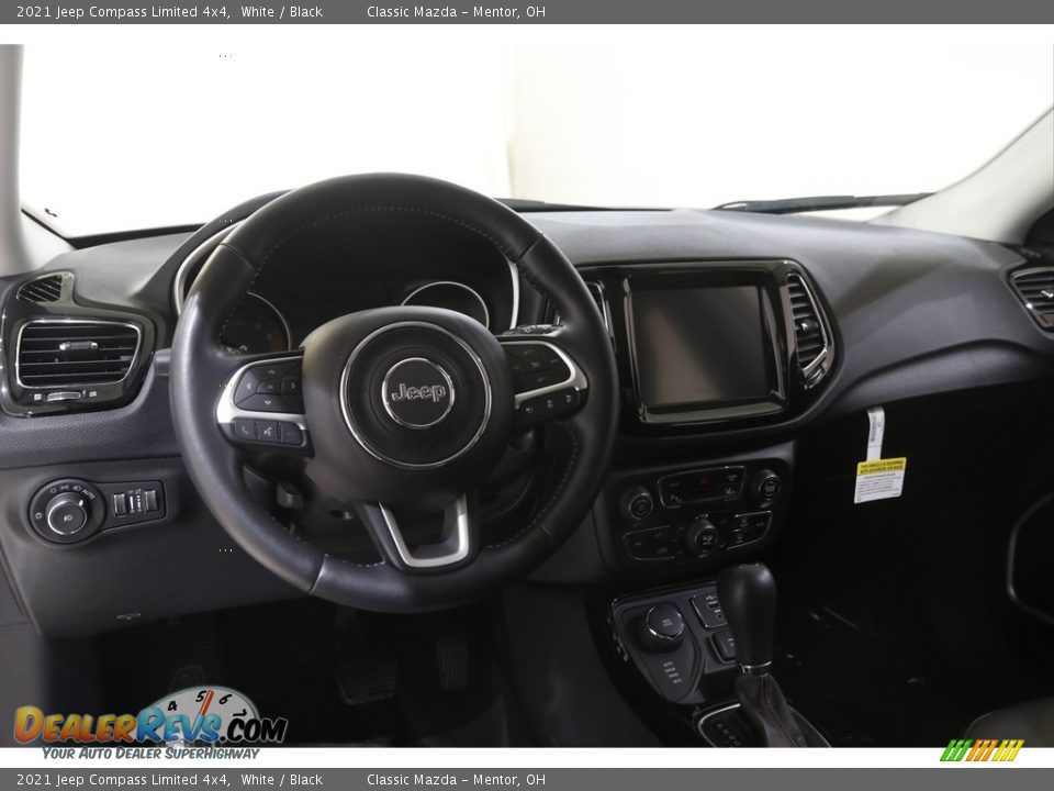 2021 Jeep Compass Limited 4x4 White / Black Photo #6