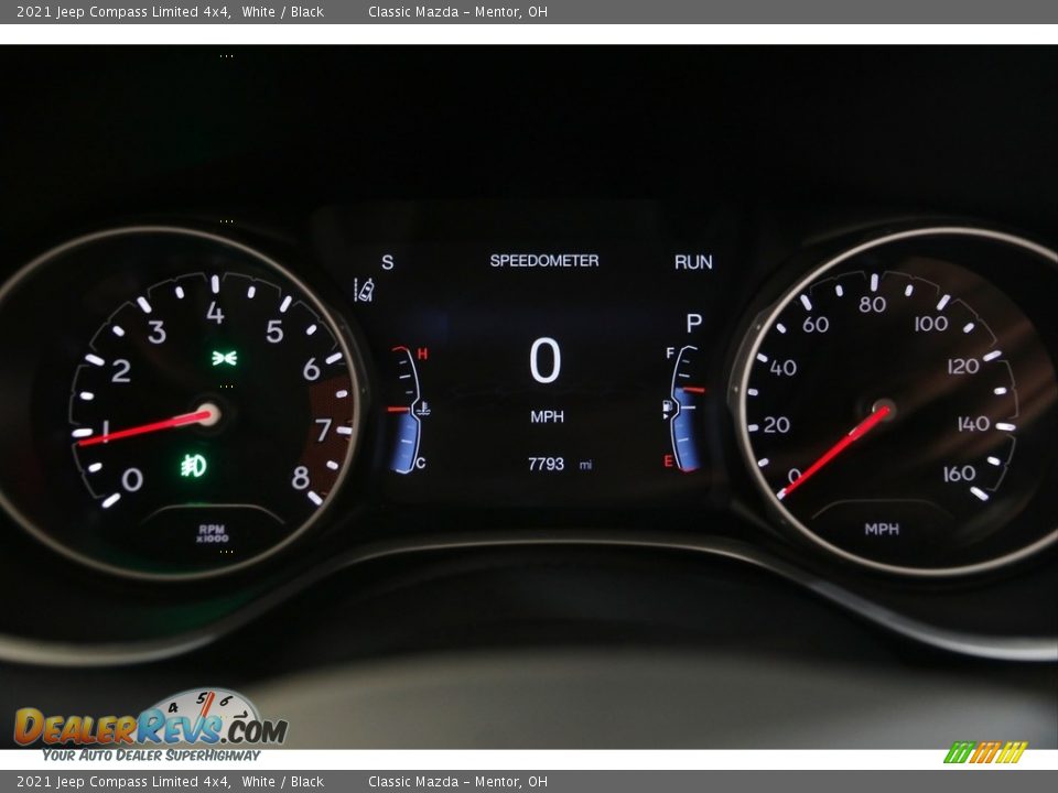 2021 Jeep Compass Limited 4x4 White / Black Photo #8