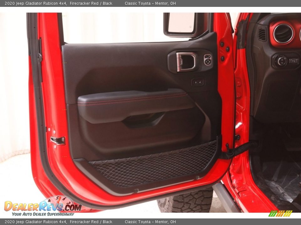 2020 Jeep Gladiator Rubicon 4x4 Firecracker Red / Black Photo #4