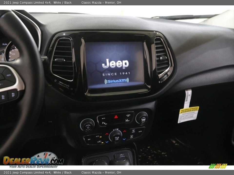2021 Jeep Compass Limited 4x4 White / Black Photo #9