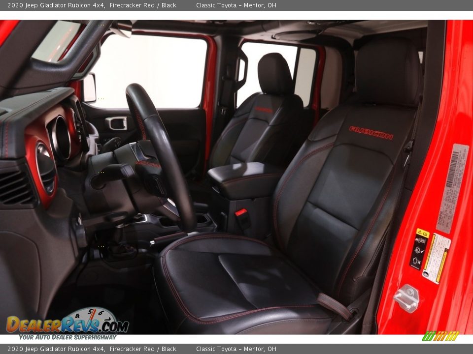 2020 Jeep Gladiator Rubicon 4x4 Firecracker Red / Black Photo #5