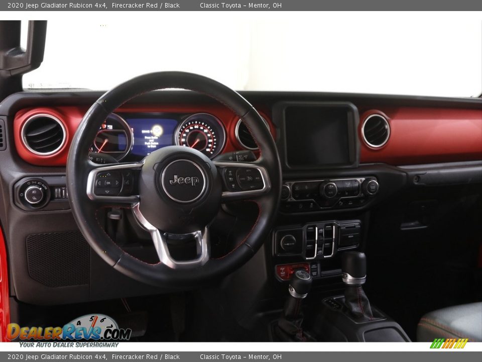 2020 Jeep Gladiator Rubicon 4x4 Firecracker Red / Black Photo #6
