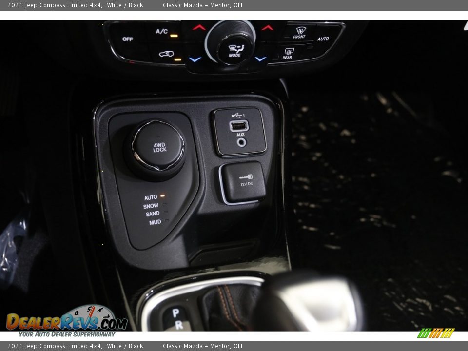 2021 Jeep Compass Limited 4x4 White / Black Photo #15