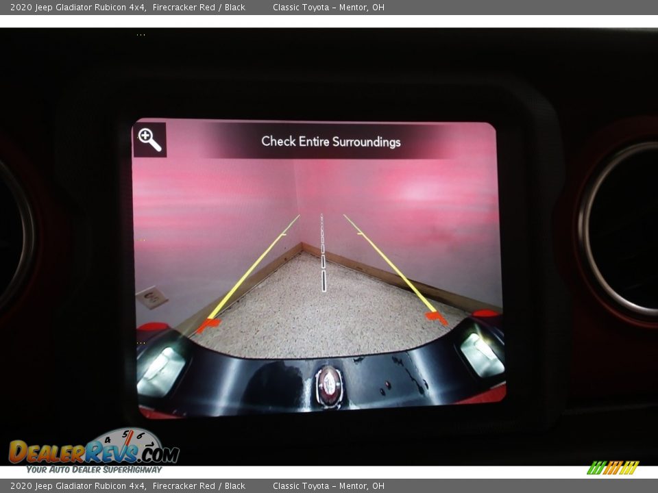 2020 Jeep Gladiator Rubicon 4x4 Firecracker Red / Black Photo #15