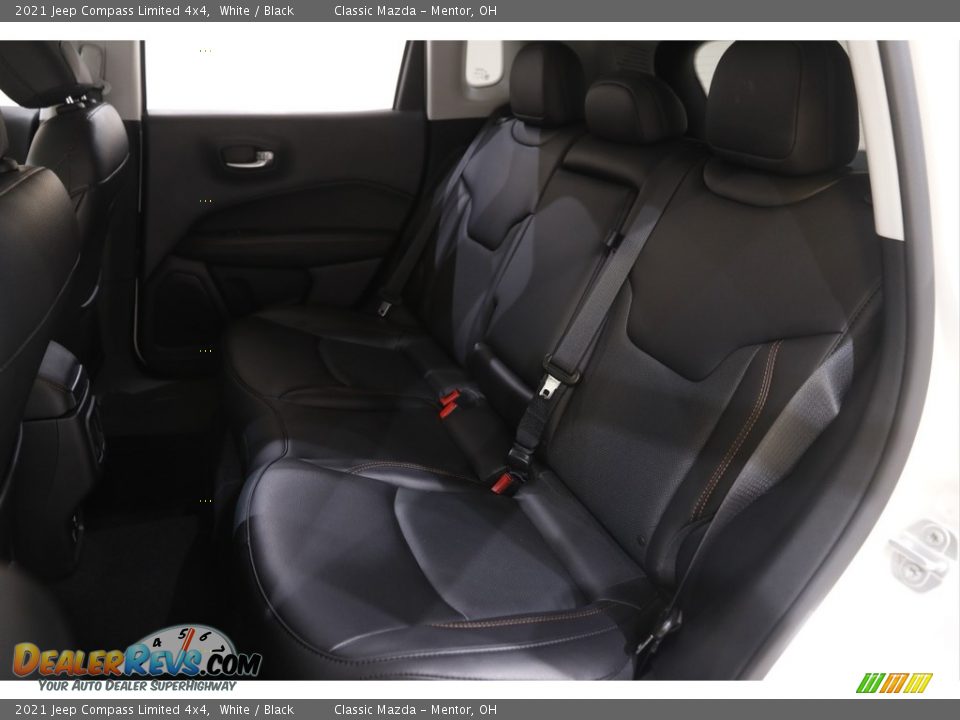 2021 Jeep Compass Limited 4x4 White / Black Photo #19
