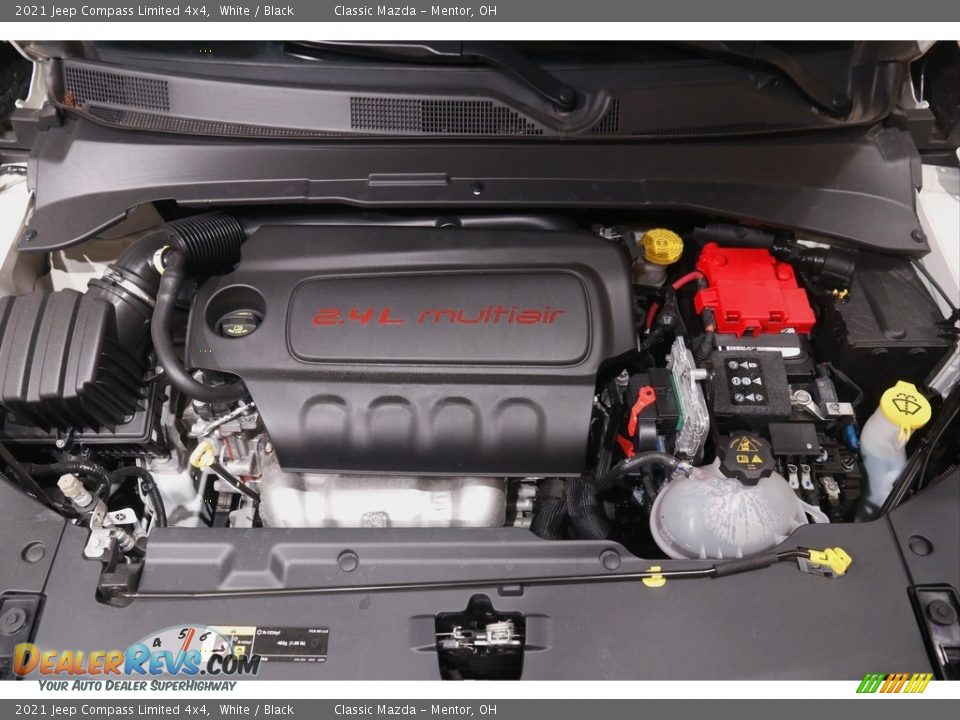 2021 Jeep Compass Limited 4x4 White / Black Photo #21